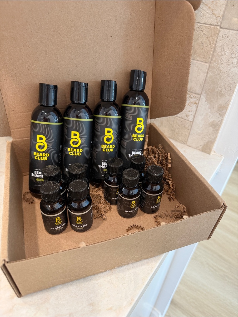 Beard Oil & Shampoo Set - Pine, Cedar, Sandalwood